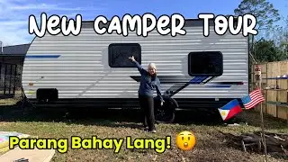 Camper Tour! 2025 Pioneer 17BH RV| Excited na Mag Camping 😊 Life in USA 🇺🇸 