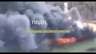 Destruction of two Ukrainian T 72 tanks using FPV drones.