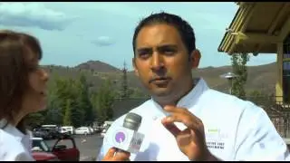 Chef Rodrigo Bueno at the 2013 Sun Valley Harvest Festival
