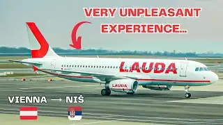 TRIP REPORT | Disappointing Flight with Ryanair (Operated by Lauda) | Airbus A320 | Vienna - Nis