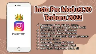 Instagram Pro Mod Terbaru 2022 Versi 9.70 | Instagram Mod Terbaru 2022 Tanpa Hapus Instagram Utama