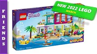 NEW LEGO FRIENDS 2022 Vacation Beach House 41709