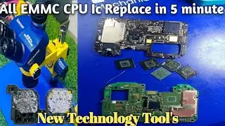 New Reballing Tool Speed Test ⏱️ CPU IC + EMMC Replace in Record Time!
