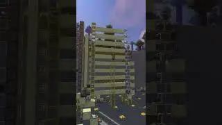 Making my Nether Tree Farm on Truly Bedrock #minecraft #minecraftshorts