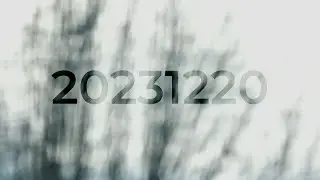 20231220 meditative piano improv fwd-revstack-mix, abstract blurry trees - by Dan Newport
