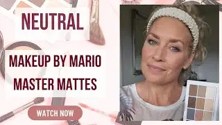 Neutral Eye Makeup Tutorial | Makeup By Mario Master Mattes Palette