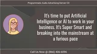 Programmatic Audio Advertising Denver CO