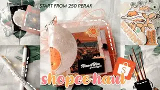 Shopee haul 2020 : dompet👝, stationery📝, and other (start from 250!)