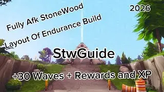 Fortnite Save The World StoneWood Endurance Layout Showcase 