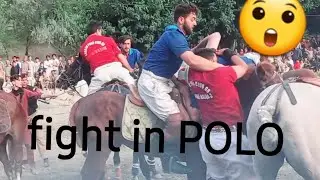fighting during final polo match between NAGAR vs TOPAZ Polo club city gilgit @adventureguy1