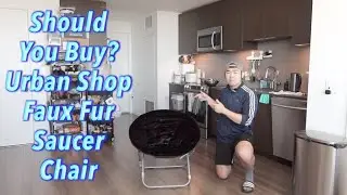 Should You Buy? Urban Shop Faux Fur Saucer Chair