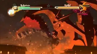Naruto Shippuden  Ultimate Ninja Storm 3  Full Burst Prologue Ky&ucirc;bi battle