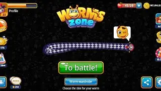 Worms Zone io Biggest Snake New Record 2025| Saamp Wala Game oggy jack #saamp#Ravindrasgaming