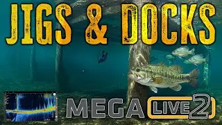 Mega Live 2 FINESSE JIG Secrets! STOP Missing Fish Holding Under Docks