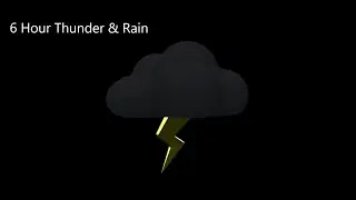 Thunder and Rain || Study / Work / Chill / Relax / Sleep || Chillax With Max ||