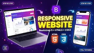 Make a Beautiful Responsive Website Using Bootstrap 5/HTML5/CSS3