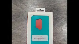 OnePlus 8 Pro Sandstone Bumper Case Cyan box