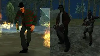 Freddy Krueger, Leatherface | Super Myths V2.0.0 Mod | GTA San Andreas