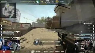 TACO CLUTCH 1V2 VS FNATIC IEM KATOWICE 2016