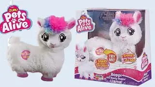 ZURU | PETS ALIVE This lama loves to dance🔥 UNBOXING | Boppi the booty shakin' LLAMA.