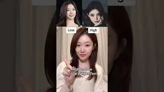 Are you HIGH or LOW VISUAL WEIGHT? Find out in 3 steps! #visualweight #kbeauty #koreanbeauty