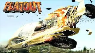 FlatOut - Long Jump - 305.80 meters - Playing The Long Game achievement