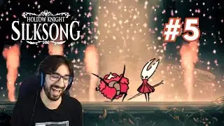Most Dramatic Boss EVER & Sinner&rsquo;s Road - Hollow Knight: Silksong - BLIND LIVE PLAYTHROUGH - Part 5
