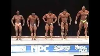 1999 NPC Junior USA Bodybuilding Championships - Posedown for overall