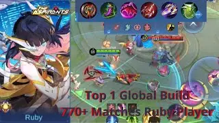 16 Assist! 770+ Matches Aspirant Ruby Player Insane Tankiness Top 1 Global Build