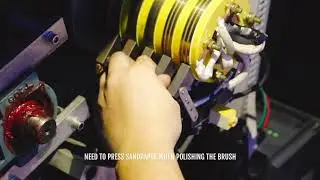 Calendar Heat Press Carbon Brush Cleaning | Rotary Heat Press Maintenance | Easty EST EMT ERT ELT