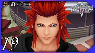 Kingdom Hearts 3D - Lea (Axel) talks to Aeleus and Ienzo in 4K - DDD #19