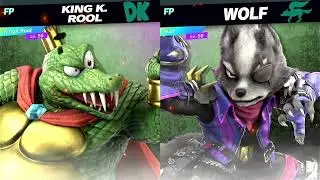 Super Smash Bros Ultimate Amiibo Fights K Rool vs the World #42 vs Wolf