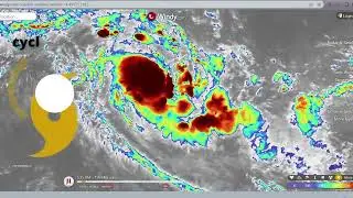 Cyclone Halima is rapidly gaining winds