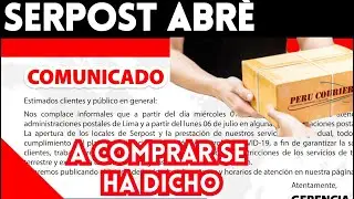 🔥SERPOST vuelve a ABRIR 🔥NOTICIAS Aliexpres peru en espa&ntilde;ol 2020