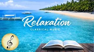 Relaxing Classical Music for Studying, Working & Deep Focus 🎧 Calm Ocean Drone Views 🎥 4K