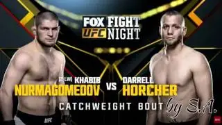 Khabib Nurmagomedov vs Darrell Horcher wight in