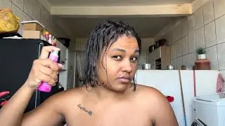 UM MÊS PÓS CORTE QUÍMICO ~rotina capilar~ 