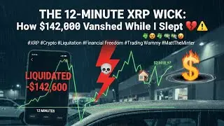 12-минутный ролик #XRP #WICK: Как 142 000 долларов исчезли, пока я спал. (Оговорка: история, кото...