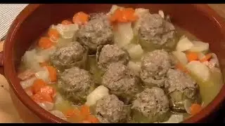 RECETA DE ALCACHOFAS RELLENAS DE CARNE - COCINA ANDALUSI