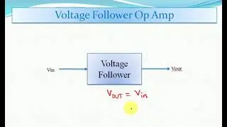 Voltage Follower using Op-Amp &ndash; Basic Concept || Buffer amplifier || Isolation Amplifier