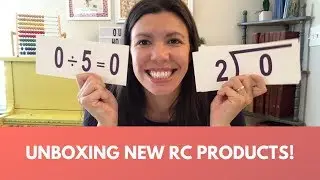 Unboxing NEW RC Products! Math and Phonics Flashcards