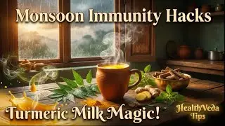 🌧️ 11 Proven Monsoon Remedies to Beat Colds, Coughs & Weak Immunity | Turmeric Milk, Ginger Tea 