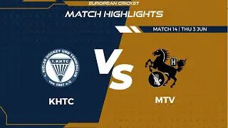 Match 14 - KHTC vs MTV | Highlights | FanCode ECS Germany Day 4 | Kiel 2021 | ECS21.401