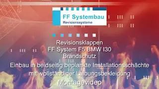 FF Systembau F5 (EI30) tűzg&aacute;tl&oacute; rev&iacute;zi&oacute;s ajt&oacute; be&eacute;p&iacute;tő f&uuml;llel gipszkarton falba