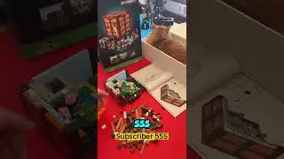 The Lego Crafting Table, One subscriber is One Block | PART 555