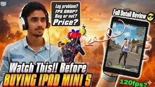 iPad Mini 5 in 2026: Still Beast for PUBG/BGMI? 🔥 | Lag, FPS Drop & Price!