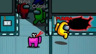 Legendary Hiding Spot in Among Us! Funny Moments #90