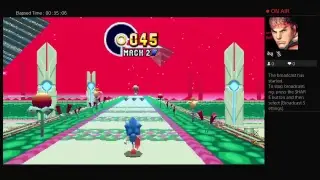 Planetchaos Sonic Mania Live PS4 Broadcast