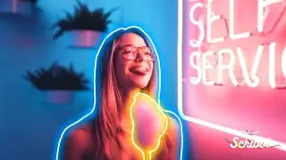scribble glowing effect video editing in kinemaster || SAURABH JADHAV || 🔥💯🔥💯
