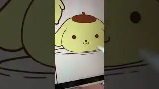 Let&rsquo;s Draw Pom Pom Purin as Desserts! 🐶🍮